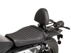 Dossier conducteur noir pour Moto Guzzi V9 Bobber/Special Edition (2021-) en combi avec Solorack 613559