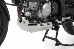 Plaque de protection moteur - argent pour Suzuki V-Strom 650 ABS 2012-2016 (L2) / XT