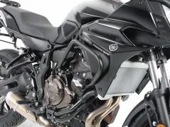Barre de protection moteur - noire pour Yamaha Tracer 700 / Tracer 700 GT (2016-2019)