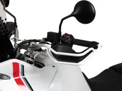 Jeu de protège-mains blanc (côté gauche+droit) pour Ducati DesertX (2022-)