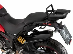 Alurack topcasecarrier - noir pour Ducati Multistrada 1260 Enduro (2019-)