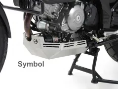 Plaque de protection moteur - noire pour Suzuki V-Strom 650 ABS 2012-2016 (L2) / XT