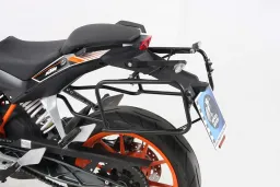 Sidecarrier permanent monté - noir pour KTM 125/200 Duke jusqu'en 2016