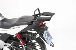 Alurack topcasecarrier - noir pour Honda CB 125 F à partir de 2015