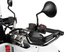 Jeu de protège-mains noir (côté gauche+droit) pour Ducati DesertX (2022-)