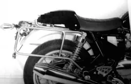 Sidecarrier permanent monté - chrome pour Triumph Thruxton jusqu'en 2015