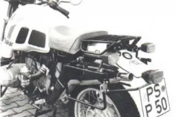 Sidecarrier permanent monté - noir pour BMW R 80 GS Paris-Dakar jusqu'en 1988