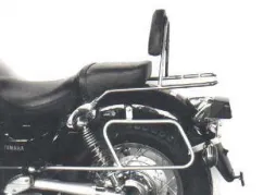 Porte-sacoches pour sacoches en cuir - chrome pour Yamaha XV 535 jusqu'à 1998