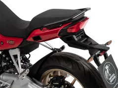 Barre d&#39;appui de selle passager noire pour Moto Guzzi V100 Mandello / S (2022-)