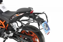 Sidecarrier permanent monté - noir pour KTM 390 Duke jusqu'en 2016
