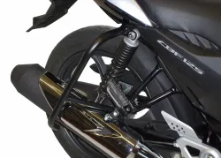 Barre de protection auto-école arrière - noire pour Honda CBF 125 jusqu'en 2014