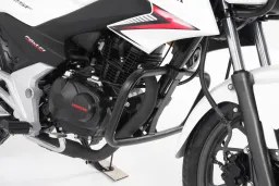 Barre de protection moteur - noire pour Honda CB 125 F à partir de 2015