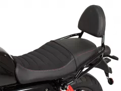 Sissybar sans porte-bagages noir pour Moto Guzzi V7 Stone Special edition (850ccm) (2022-)