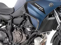 Barre de protection moteur - noire pour Yamaha Tracer 700 (2020-)