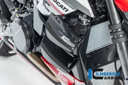 cache radiateur droit brillant Ducati Streetfighter V2