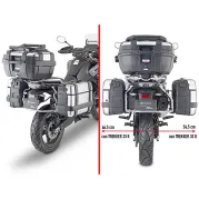 Seitenkoffer-Träger für Monokey Koffer für CF Moto 800 MT (22-26)