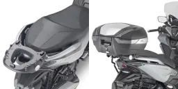 Support top case pour valises Monolock ou Monokey