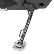 Extension de pied en aluminium et acier inoxydable pour