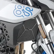 Schutz für Wasser- und Ölradiatoren aus Edelstahl, schwarz - für Suzuki GSX-8S (23-26)