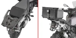 Alu Topcase Träger für Monokey Koffer, für