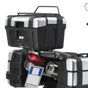 Support topcase pour valises MONOKEY, avec plaque