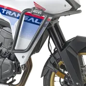 Spezifischer Sturzbügel - schwarz - oben - für Honda XL750 Transalp (23-26)