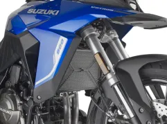 Schutz für Wasser- und Ölradiatoren aus Edelstahl, schwarz - für Suzuki V-Strom 800SE (23-26)