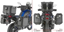 Seitenkoffer-Träger PL ONE-FIT MONOKEY®CAM, für diverse Yamaha Modelle, siehe unten
