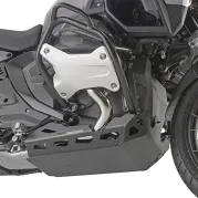Spezifischer Motorschutz aus Aluminium, schwarz, für BMW R1300 GS (24-26) und R1300 GS Adv. (25-26)