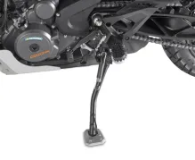 Rallonge de pied en aluminium et acier inoxydable