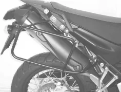 Sidecarrier Lock-it - noir pour Yamaha XT 660 R / X à partir de 2007