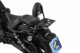 Sissybar avec porte-bagages - noir pour Yamaha XV 950 / R