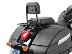 Sissybar avec porte-bagages - noir pour Suzuki C1500T Intruder à partir de 2013