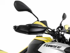 Jeu de protège-mains noir (côté gauche+droit) pour Aprilia Tuareg 660 (2022-)