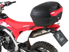 Topcase - Set Journey topcase 40 noir incl. support pour Honda CRF 450 L (2018-2021)