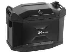 Valise latérale Xceed 38 litres. gauche - noir
