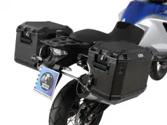 Sidecarrier Découpe inox incl. Sideboxes Xplorer noires pour KTM 1290 Super Adventure (2015-)