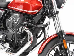 Barre de protection moteur - noir pour Moto Guzzi V 9 Roamer à partir de 2016