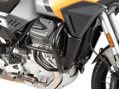 Barre de protection moteur noire pour Moto Guzzi Stelvio (2024-)