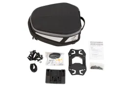 Sacoche arrière Royster Sport incl. Adaptateur de fixation de base - noir/gris