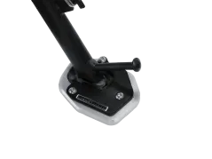 Plaque de béquille latérale pour Voge R 625 (2025-), noir/argent