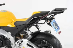 Alurack topcasecarrier - noir pour Aprilia Tuono 1000 R / Factory 2009-2011