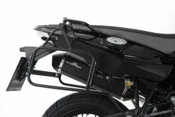 Porte-bagages fixe permanent - noir - vissé en permanence pour BMW F 650 GS Twin à partir de 2008 / F 700 GS / F 800 GS