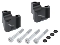 Rehausse de guidon 25 mm pour KTM 990 Duke / R (2024-), noire