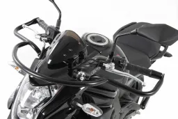 Barre de protection auto-école avant - noir pour Kawasaki ER - 6n de Baujahr 2009