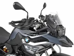 Barre de protection supérieure avant - noire pour BMW F 800 R ab 2015