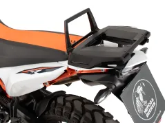 Support de top case Alurack noir à combiner avec le porte-bagages arrière d&#39;origine pour KTM 890 Adventure / R / Rally (2023-)