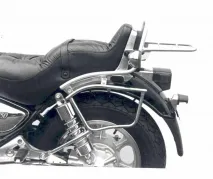 Porte-sacoches pour sacoches en cuir - chrome pour Kawasaki VN 750 Twin Vulcan