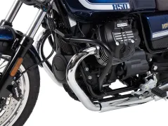 Barre de protection moteur noire pour Moto Guzzi V7 Stone Corsa (2024)