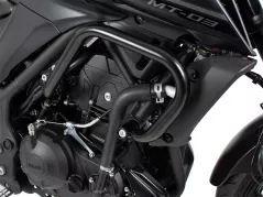 Barre de protection moteur incl. protectionpad - noir pour Yamaha MT-03 (2020-)